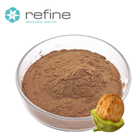Poudre d'extrait de coque de noix verte sauvage de qualité alimentaire, extrait naturel de pelure de noix verte, peut être utilisé pour la coloration naturelle et la mélange de couleurs