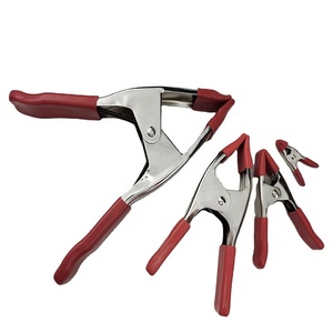 <span class=keywords><strong>Pince</strong></span> à ressort en acier inoxydable de 9 pouces, pinces à ressort métalliques robustes avec poignée en caoutchouc <span class=keywords><strong>pour</strong></span> le travail du bois, la collage, le jardinage et la <span class=keywords><strong>fixation</strong></span> de bâches - Product Image 2