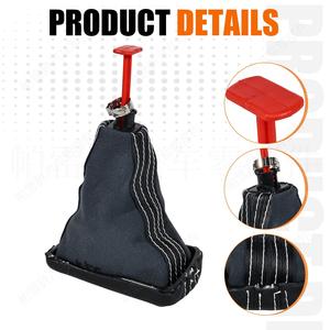 Poignée de levier de vitesses de voiture Volkswagen 3C1713203B en cuir ergonomique pour transmission automatique - Product Image 3