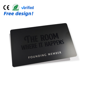 Venta caliente de excelente calidad de impresión personalizada de tarjetas de visita de <span class=keywords><strong>metal</strong></span> dorado metálico con serigrafía y forma personalizada - Product Image 4