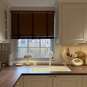 Ensemble de <span class=keywords><strong>cuisine</strong></span> modulaire classique YALIG en bois massif durable, <span class=keywords><strong>prix</strong></span> direct usine exclusif, aménagement personnalisé - Product Image 1