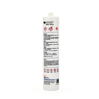 JINGU Silicone Caoutchouc TV Composant Électronique Isolant Mastic Fixation Mastic 310ml Haute Température Résistant Étanche Rouge