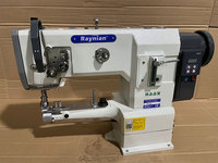 Machine à coudre à une seule ceinture Raynian-335PF avec fonction de couture composite à verrouillage latéral. Grand crochet pour machine à coudre de chaussures.