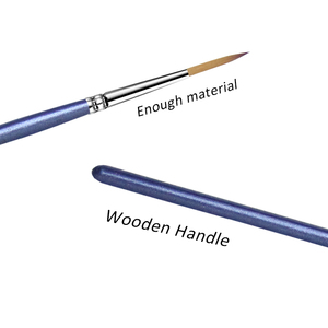 Pinceau d'artiste Paul Cézanne pour <span class=keywords><strong>aquarelle</strong></span>, acrylique et peinture à l'huile, en nylon, avec manche en bois, logo artistique - Product Image 2