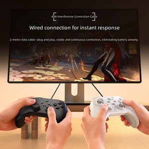 คอนโทรลเลอร์เกมแบบมีสายซิลิโคนเจล G4 รุ่นใหม่ ปี 2026 สำหรับ <span class=keywords><strong>PC</strong></span>/<span class=keywords><strong>Steam</strong></span>/Android  ใช้ได้กับเกมอีสปอร์ต - Product Image 3