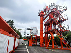 Centrale de mélange d'asphalte en continu à haute efficacité, contrôlée par PLC, alimentée par moteur, pour le mélange de RAP à haute performance pour la construction - Product Image 5