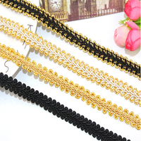 Vente chaude Décoratif Or Argent Crochet Gimp Tresse Centipede Garniture Dentelle Ruban pour Rideau