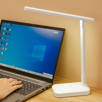 Lampe de bureau pliable multifonctionnelle à prix avantageux, batterie rechargeable 800 mAh, cadeau pour étudiant, protection des yeux, lampe de bureau LED pour l'apprentissage