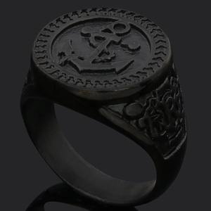 แหวนสแตนเลสผู้ชายวินเทจธอร์ค้อนธอร์จี้หัวหมาป่านอร์ดิกเครื่องประดับทางศาสนาทำจากโลหะผสมสำหรับ - Product Image 5