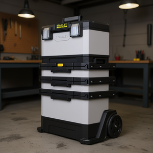 Carrito de Herramientas Stanley Fatmax con Ruedas y Diseño Apilable para Almacenamiento en Taller - Product Image 3