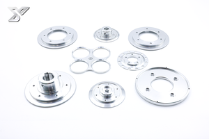 Componentes Metálicos Mecanizados de Precisión de Aluminio 7075 6061 con Anodizado y Oxidación Negra, Mecanizado CNC Personalizado de Bajo Volumen - Product Image 2