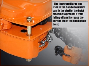 Trung Quốc Nhà sản xuất thiết kế loại VC-B giả mạo móc Palăng xích tay hoạt động 2t 3t 5t 10ton chuỗi ròng rọc khối với CE - Product Image 6