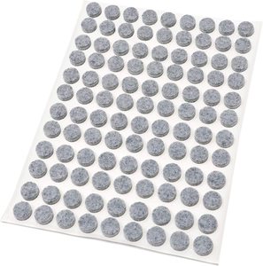 Portogallo bulk cheap small anti scratch custom round autoadesivo antiscivolo protezione per mobili cuscinetti in feltro per <span class=keywords><strong>vaso</strong></span> in ceramica - Product Image 1