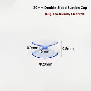 Fabrika fiyat çift taraflı şeffaf PVC enjeksiyon kalıplı vantuz kaymaz cam conta vakum aksesuarları endüstriyel - Product Image 6