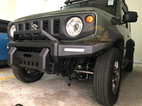 Z-art — Kit de pare-chocs avant en acier pour suzuki jimny 2018, accessoires de voiture 4x4 et tout-terrain
