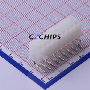 C4255WR-F-2X09P Wire-to-Board Pin Header Bent Lead Through Hole,P=4.2mm Connector 2x9P 4.2mm Right Angle Insert 18P - Product Image 1
