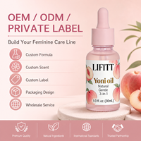 Produits OEM sous marque privée : Huile essentielle pour l'équilibre du pH vaginal, soin intime lissant, huile détoxifiante aux fruits pour le Yoni