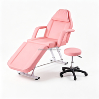 Table de massage manuelle réglable avec cadre métallique pliable et portable, éponge haute densité, pour chambre, spa, usage commercial et salon de beauté