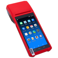 Pantalla táctil digital de 5,5 "Android 8,1 Impresora inteligente Wi-Fi industrial Sistema Android Pos de mano