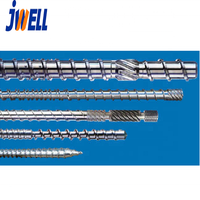 Fabricant de barils à vis simple, barils à vis coniques, barils à vis parallèles pour extrusion de plastique PE, PS, PC, ABS, PET, PP, PVC