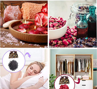 L10 Fourniture d'usine de fleurs sèches Bougie d'aromathérapie Matériaux de bricolage Véritable fleur séchée naturelle pour résine Art et cadre photo Decora