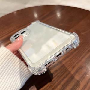 卸売iPhone 15 14 13 12 11 Pro Max Clear TPUアクリル4コーナー耐衝撃性携帯電話ケースiPhone 16 7 8プラス - Product Image 6