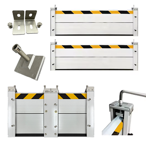 Installation murale interne Barrière de contrôle des inondations Barrière de porte de protection contre les inondations en aluminium pour porte - Product Image 1