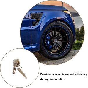 Embout de gonflage de pneu en laiton anti-corrosion 8 mm, norme OEM pour une longue durée de vie - Product Image 2