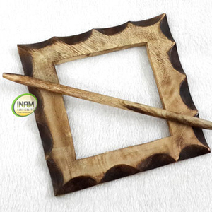 Handmade Decorative Beautiful and Designer Wooden Curtain <b>Tie</b> <b>Backs</b> - Product Image 1