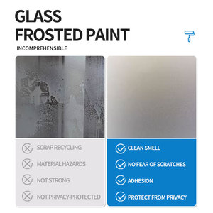 <span class=keywords><strong>Peinture</strong></span> pour vitres de confidentialité 500-1000g avec outils, <span class=keywords><strong>peinture</strong></span> pour film de fenêtre en verre à base d'eau et résistante aux UV, <span class=keywords><strong>peinture</strong></span> pour verre dépoli à faible odeur - Product Image 3