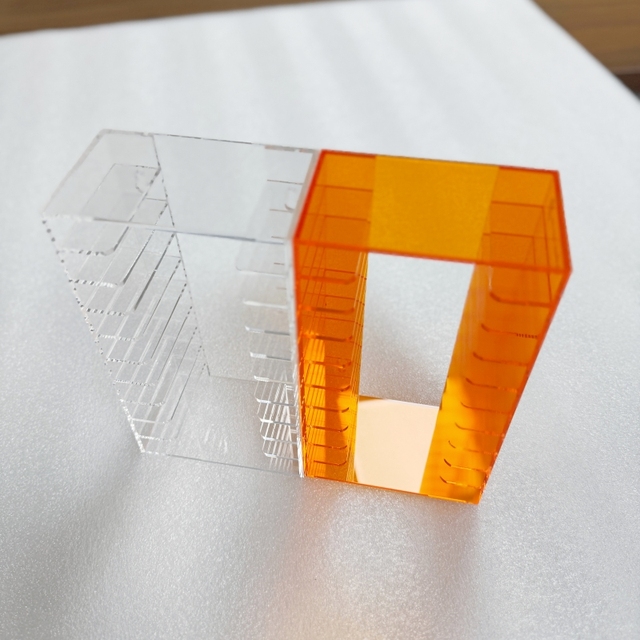 Handmade Acrylic Cassette Tape Case 3mm Thick Transparent Tape Rack Custom Tape Holder