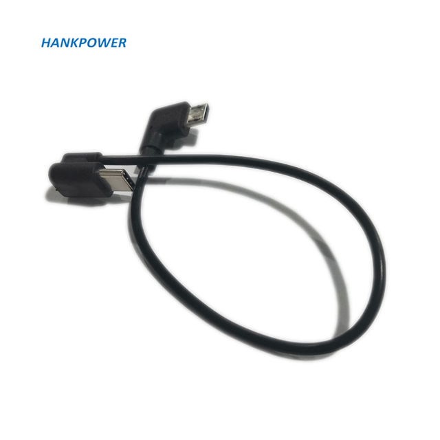 Customize L Shape OTG Micro to Type C Male Data Cable Usb 90 Degree Otg USB C Cable