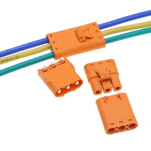 Ensemble de connecteurs verrouillables Amass LCC40-M LCC40-F, fiche à sertir en cuivre plaqué argent haute intensité 45A pour batterie LiPo - Product Image 1