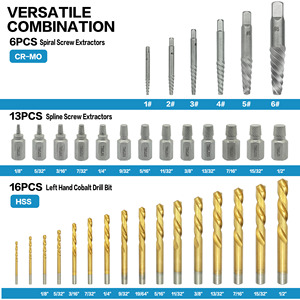 <span class=keywords><strong>Behappy</strong></span> - Ensemble de 35 extracteurs de vis multi-cannelures, best-seller - Product Image 2