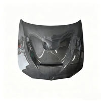 Cubierta de Ventilación para Capó Delantero de Fibra de Carbono Real Estilo GTS para BMW Serie 3 E90 E92 E93 (2008+), Nueva Condición, Accesorios para Auto, Incluye Tornillos