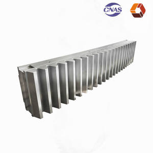 Engrenage de grande taille pour engrenage de rotation d'équipement portuaire, en alliage traité en usine, module non standard, pour engrenages de rack de rotation de machines de forage de tunnels - Product Image 1