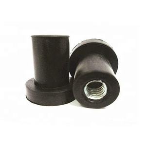 중국 제조업체 맞춤형 고무 접착 금속 부품 NBR <span class=keywords><strong>EPDM</strong></span> 충격 흡수 장치 용 산업용 절단 가공 제공 - Product Image 4