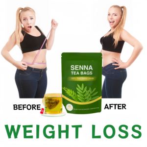 Meilleures tisanes amincissantes bio de Chine pour la perte de poids, la détoxification et le soulagement de la <span class=keywords><strong>constipation</strong></span>, avec du thé de feuilles de <span class=keywords><strong>séné</strong></span> - Product Image 5