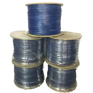 (JINLI ROPE) 8MM 12 Strand UHMWPE corda sintetica UHMWPE Ship Rope in vendita