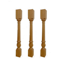 Conception PVC prix usine main courante en bois sculpté maison moderne pilier d'escalier en spirale escalier balustrade moule escalier main courante en bois