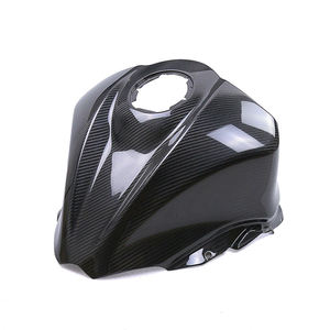 Cubierta de Tanque de Fibra de Carbono Seca 3K con Acabado Brillante de Carbono Twill, Ligera, para Carenado de Motocicleta GSX1300R Hayabusa - Product Image 2