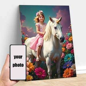 Elegante stile reale personalizzato stile rinascimentale ispirato dipinti su tela ritratto e arti murali decorazioni per la casa foto personalizzate arte della parete - Product Image 1