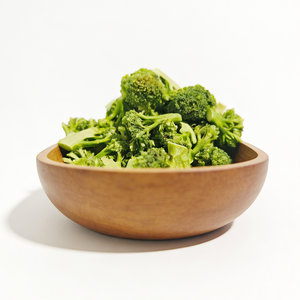 Croustilles de brocoli lyophilisées, snacks prêts à consommer, aliments nutritifs et sains, légumes lyophilisés à consommation directe - Product Image 4