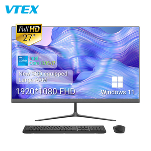 كمبيوتر مكتبي من وحدات متكاملة مقاس 21.5 و23.8 و27 بوصة للألعاب المنزلية بمعالج I3 وI5 و<span class=keywords><strong>I7</strong></span> يصلح للطلاب والشركات - Product Image 1