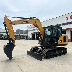 Approvisionnement direct usine pour mini-excavatrice compacte SY95C de 9 tonnes, pelle sur chenilles hydraulique haute efficacité, capacité de godet de 0,38 m³ - Product Image 1