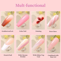 R S Nail Gel de Peinture pour Ongles Sans Résidu, Personnalisable avec Logo, pour Créer Votre Propre Marque