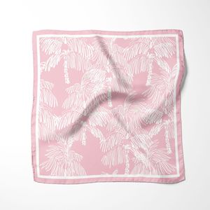 وشاح حرير ملبري مربّع للشعر والجلد ، وشاح حرير 90x90 مع وشاح تويل للرجال والنساء منديل حرير طبيعي - Product Image 2