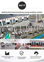 Camion de ramassage des déchets compact à chargement arrière, électrique pur, zéro émission, automatique, 4x2, avec boîte de vitesses, capacité de charge de 1500 kg