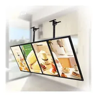 Cadre LED Mural sur Mesure Ultra Fin en Aluminium Boîte Lumineuse LED Ultra Fine