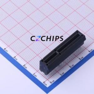 2EG03227-D2D-DF PCI/PCIe Connector Through hole Component (THT),P=2mm Connector PCI-E x4 64P 42P Through Hole - Product Image 1